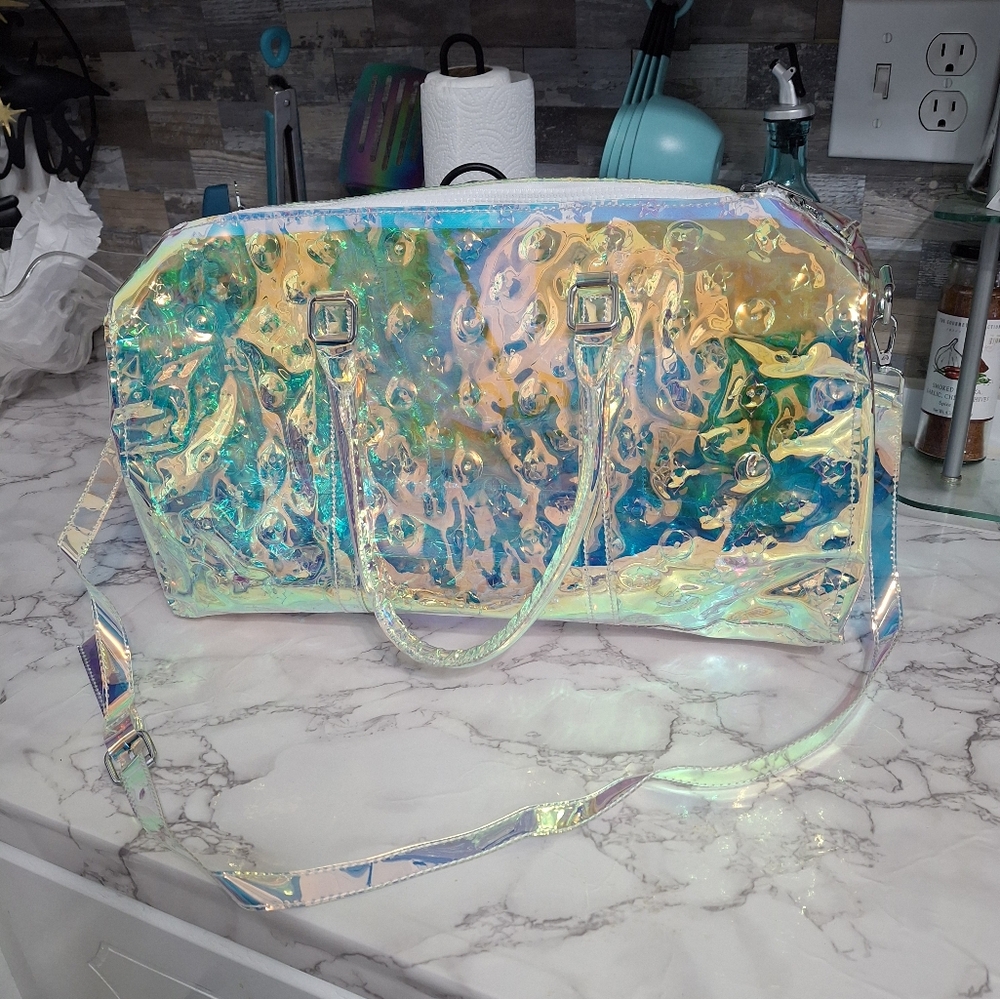 Iridescent Duffle Bag